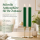 Deluxe Homeart LED Stabkerze 2er Set Dunkel Grün