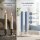 Deluxe Homeart LED Stabkerze 2er Set Dust Blue