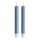 Deluxe Homeart LED Stabkerze 2er Set Dust Blue