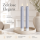 Deluxe Homeart LED Stabkerze 2er Set Ice Blue
