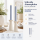 Deluxe Homeart LED Stabkerze 2er Set Ice Blue