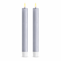 Deluxe Homeart LED Stabkerze 2er Set Ice Blue