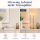 Deluxe Homeart LED Stabkerze 2er Set Ice Blue