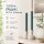 Deluxe Homeart LED Stabkerzen 2er Set Jade Green