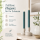 Deluxe Homeart LED Stabkerzen 2er Set Jade Green