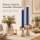 Deluxe Homeart LED Stabkerzen 2er Set Royal Blau