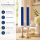Deluxe Homeart LED Stabkerzen 2er Set Royal Blau