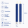 Deluxe Homeart LED Stabkerzen 2er Set Royal Blau