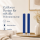 Deluxe Homeart LED Stabkerzen 2er Set Royal Blau