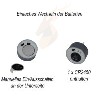 Teelichter Schwarz 2er Set Klein ( 4,1 x 4,5 cm )