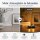 Deluxe Homeart LED Teelichter Petrol 2er Set Klein