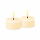 LED Teelichter Creme 2er Set