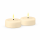 LED Teelichter Creme 2er Set