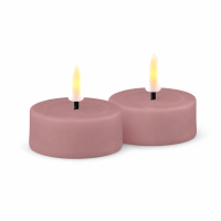 LED Teelichter Lila 2er Set