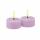 LED Teelichter Lila 2er Set