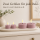 LED Teelichter Lila 2er Set