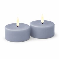 LED Teelichter Dust Blue 2er Set
