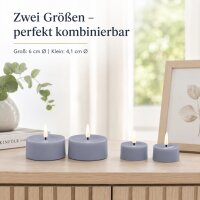 LED Teelichter Dust Blue 2er Set