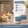 Deluxe Homeart LED Teelichter Ice Blue 2er Set Groß