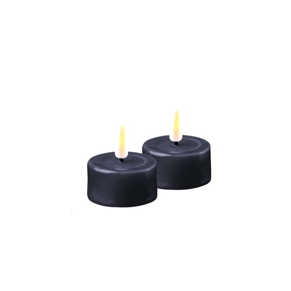 Deluxe Homeart LED Teelichter Royal Blue 2er Set Klein