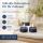 Deluxe Homeart LED Teelichter Royal Blue 2er Set Klein