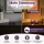 Deluxe Homeart LED Teelichter Dunkel Lila 2er Set Klein