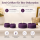 Deluxe Homeart LED Teelichter Dunkel Lila 2er Set Klein