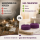 Deluxe Homeart LED Teelichter Dunkel Lila 2er Set Groß