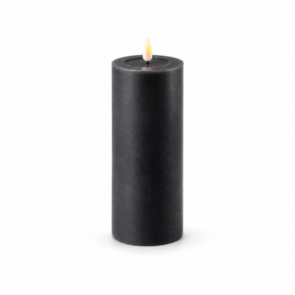 LED Kerze Schwarz