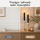 Deluxe Homeart LED Stabkerze 2er Set Schwarz