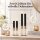 Deluxe Homeart LED Stabkerze 2er Set Schwarz