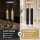 Deluxe Homeart LED Stabkerze 2er Set Schwarz