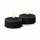 Deluxe Homeart LED Teelichter Schwarz 2er Set Groß