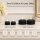 Deluxe Homeart LED Teelichter Schwarz 2er Set Groß