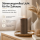 Deluxe Homeart LED Kerze mit Timerfunktion Mokka