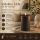Deluxe Homeart LED Kerze mit Timerfunktion Mokka