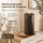 Deluxe Homeart LED Kerze mit Timerfunktion Mokka
