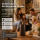 Deluxe Homeart LED Kerze mit Timerfunktion Mokka