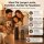 Deluxe Homeart LED Kerze mit Timerfunktion Mokka