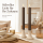 Deluxe Homeart LED Kerze Mokka Stabkerze 24 cm