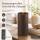 Deluxe Homeart LED Kerze Mokka 7,5 x 15 cm