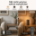 Deluxe Homeart LED Kerze Mokka 7,5 x 15 cm