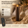Deluxe Homeart LED Kerze mit Timerfunktion Mokka