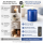 Deluxe Homeart LED Kerze mit Timerfunktion Royal Blue