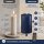 Deluxe Homeart LED Kerze mit Timerfunktion Royal Blue
