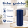 Deluxe Homeart LED Kerze mit Timerfunktion Royal Blue