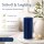 Deluxe Homeart LED Kerze mit Timerfunktion Royal Blue