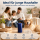 Deluxe Homeart LED Kerze mit Timerfunktion Royal Blue