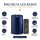 Deluxe Homeart LED Kerze mit Timerfunktion Royal Blue