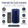 Deluxe Homeart LED Kerze mit Timerfunktion Royal Blue